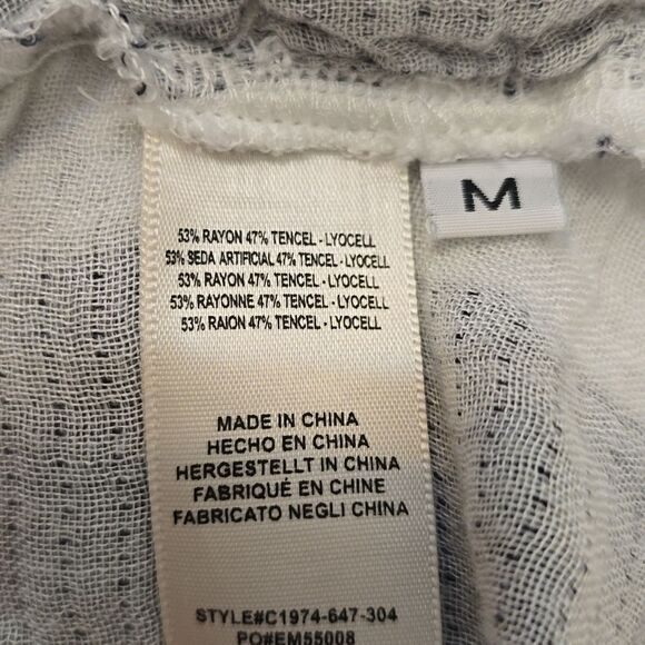 Cloth & Stone Striped Sleeveless Button Down - Size M - Picture 8 of 8